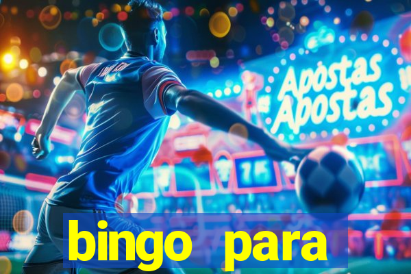 bingo para despedida de solteira para imprimir